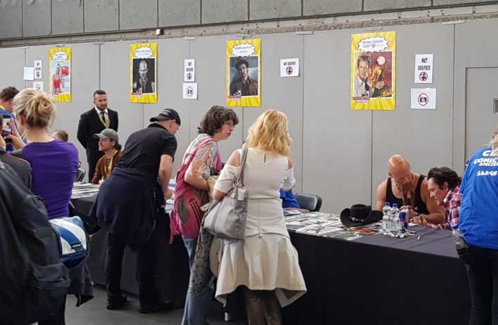 Van links naar rechts: Andrew Lee Potts, Mishael Lope Cardozo en Michael Madsen